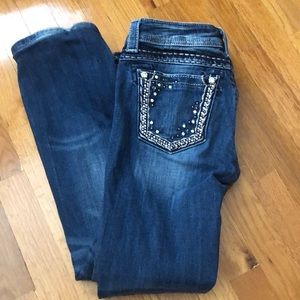 MISS ME boot cut jeans